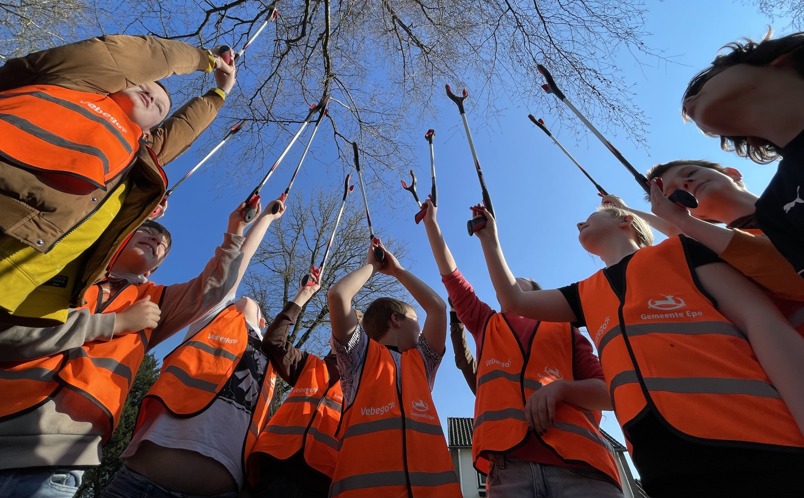 Foto: Scholen en verenigingen geven het goede voorbeeld tijdens grote voorjaarsopruimactie