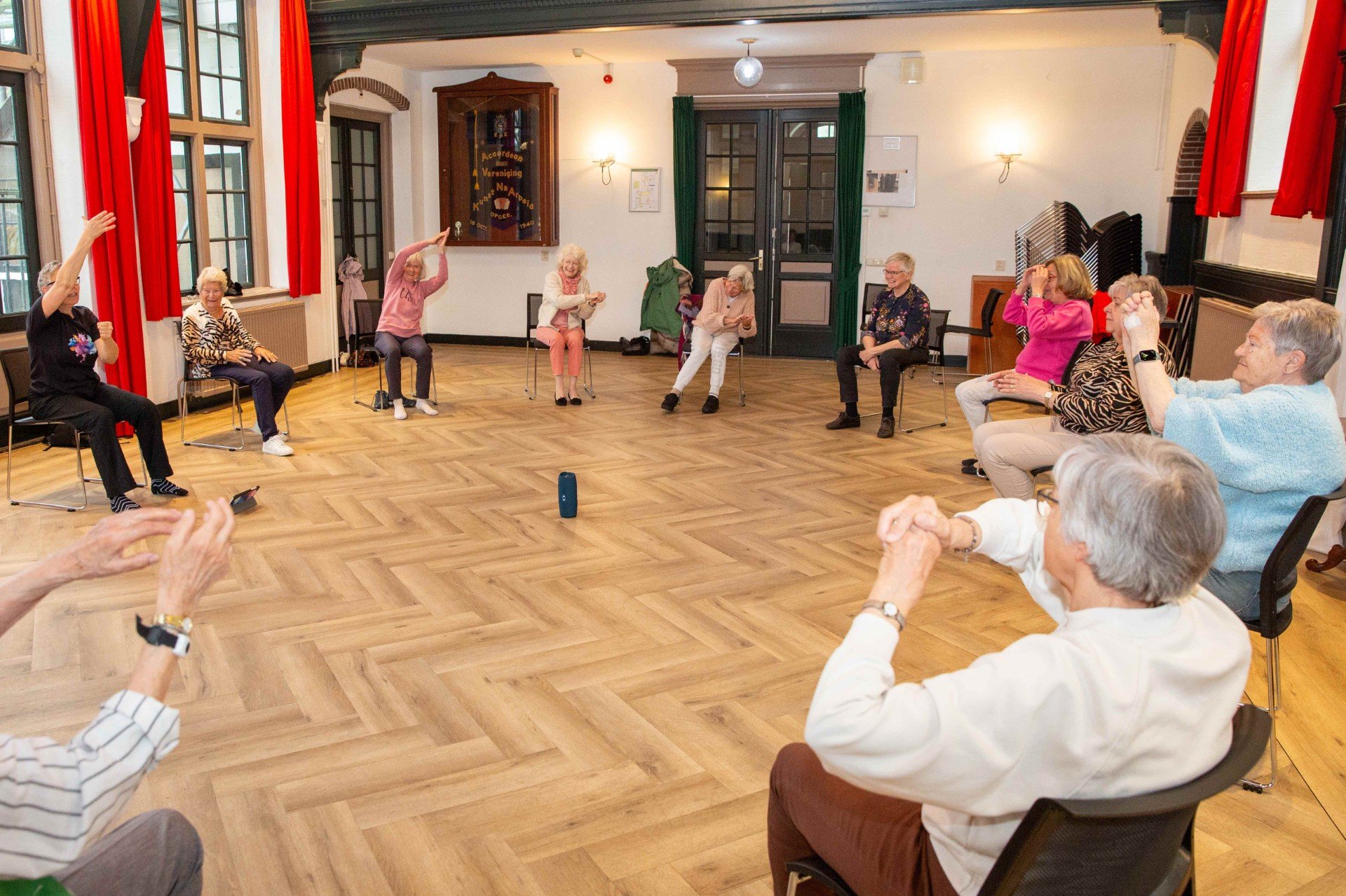 Foto: Bewegen op Muziek proefles in Vaassen en Epe
