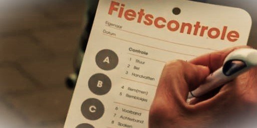 Foto: Fietsexamen in Voorst