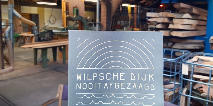 Foto: Bert van de Zedde vertelt over hout- en stoomfestival