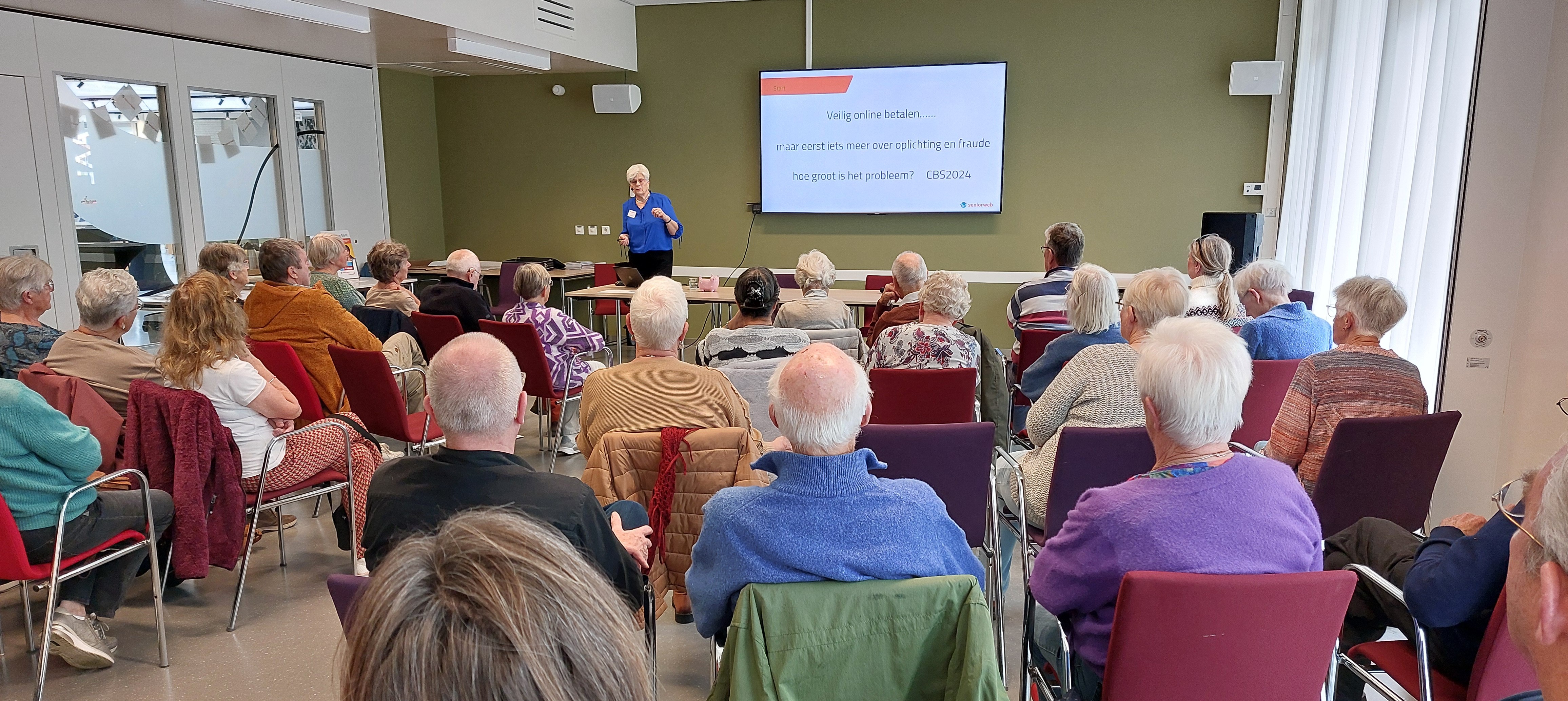 Foto: Digitaal Café Heerde over WhatsApp