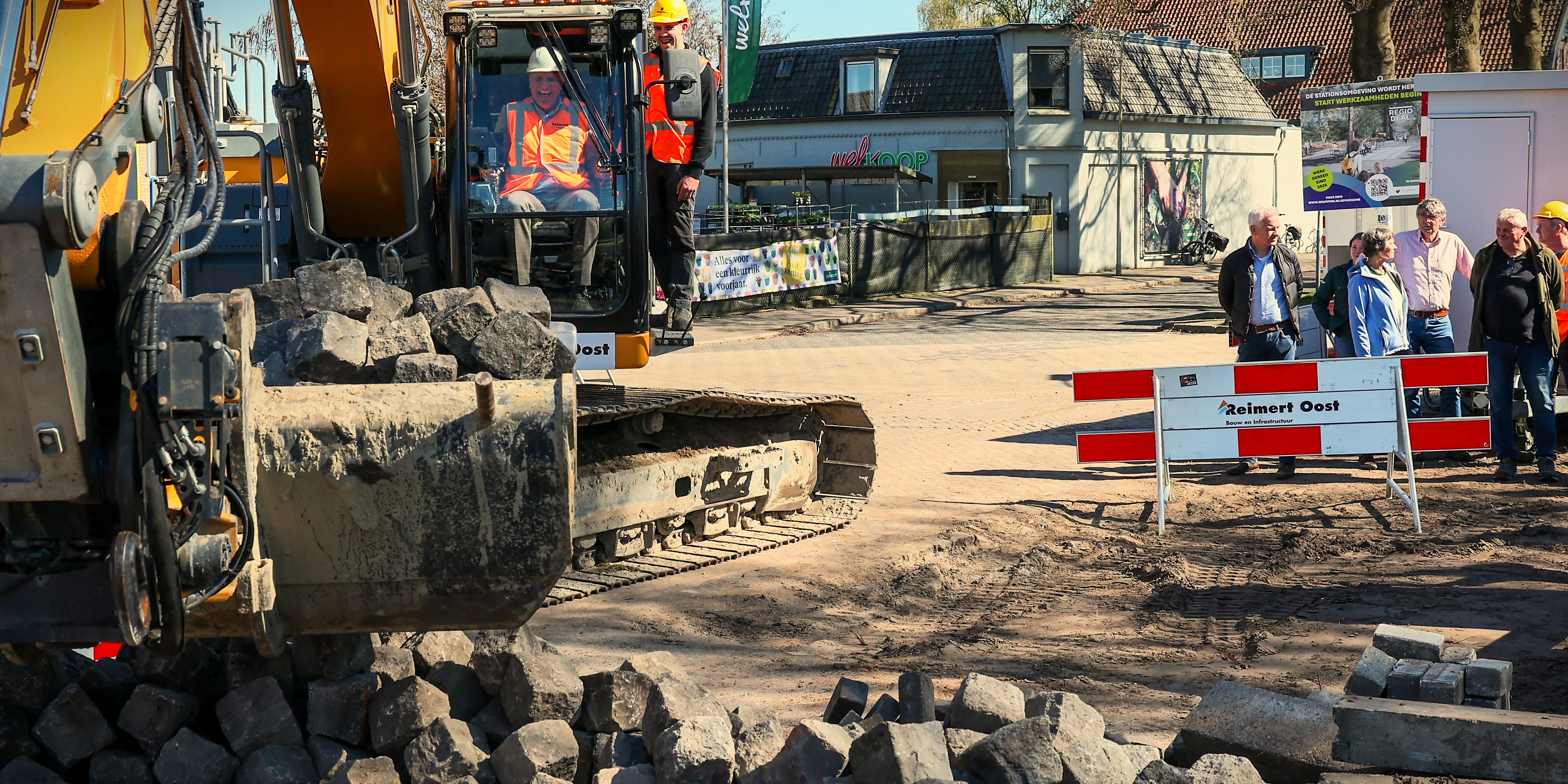 Foto: Start van herinrichting stationsomgeving Eerbeek