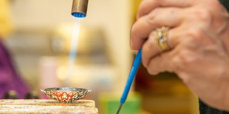 Foto: Edelsmeden in mei