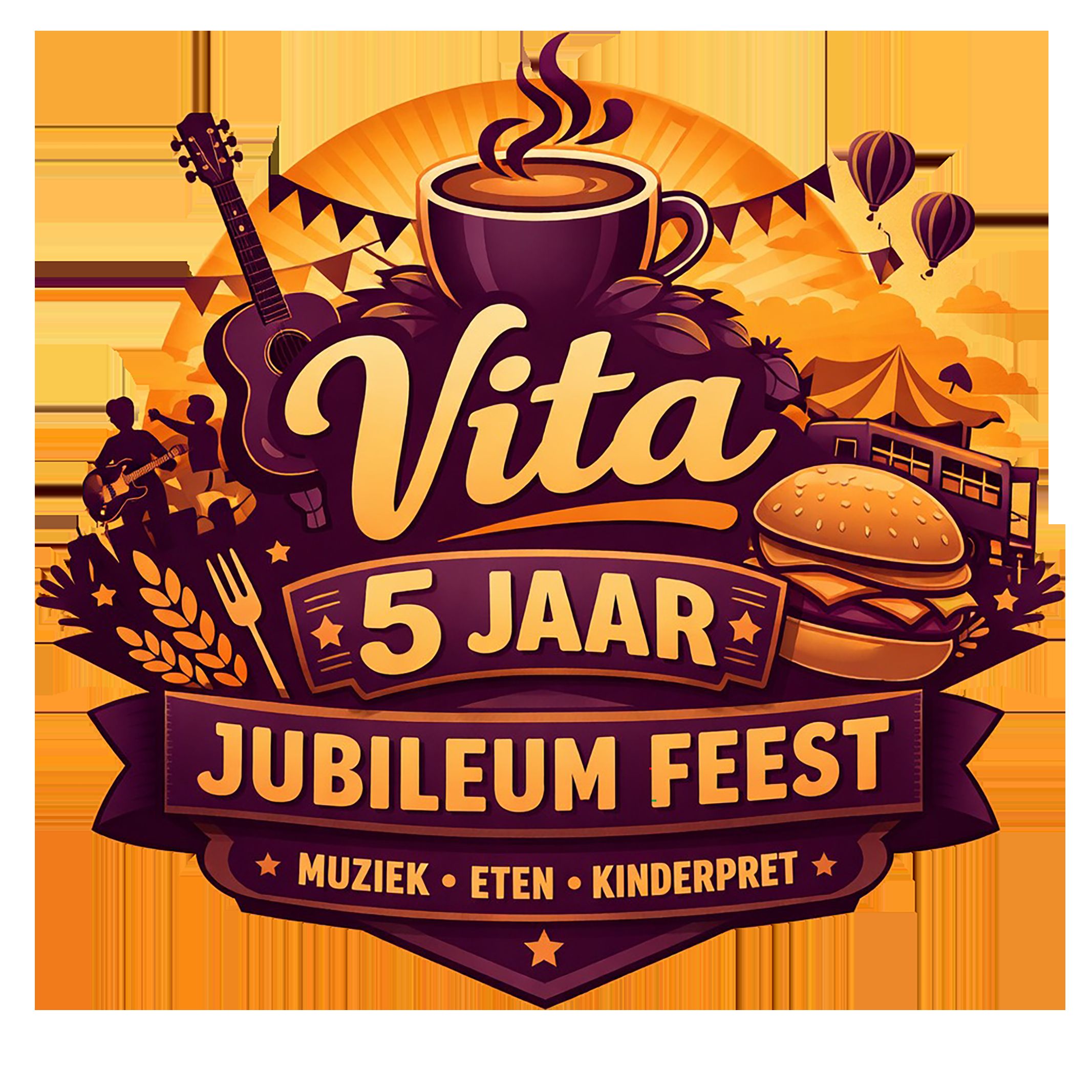 Foto: VITA viert 5-jarig jubileum met gezellig dorpsfeest op het plein