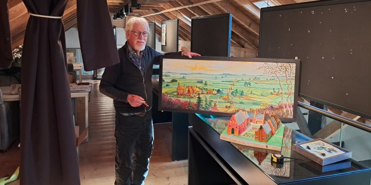 Foto: Samen mosterd proeven bij opening nieuwe expositie