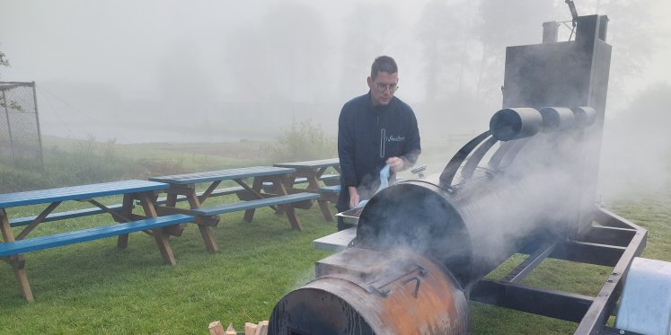 Foto: Dauwvissen op 't Smallert