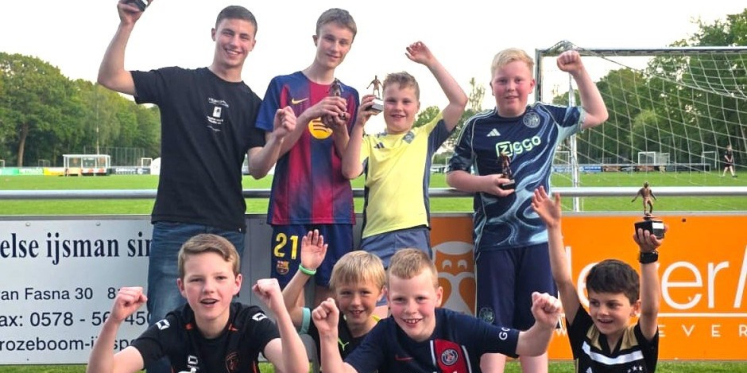 Foto: Een geslaagde v.v. Emst Andre van 't Ende penaltybokaal 2026: Tygo Boeve kroont zich tot algeheel winnaar!