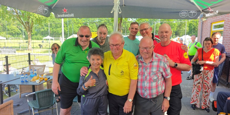 Foto: Stralende start voor JP van den Bent toernooi
