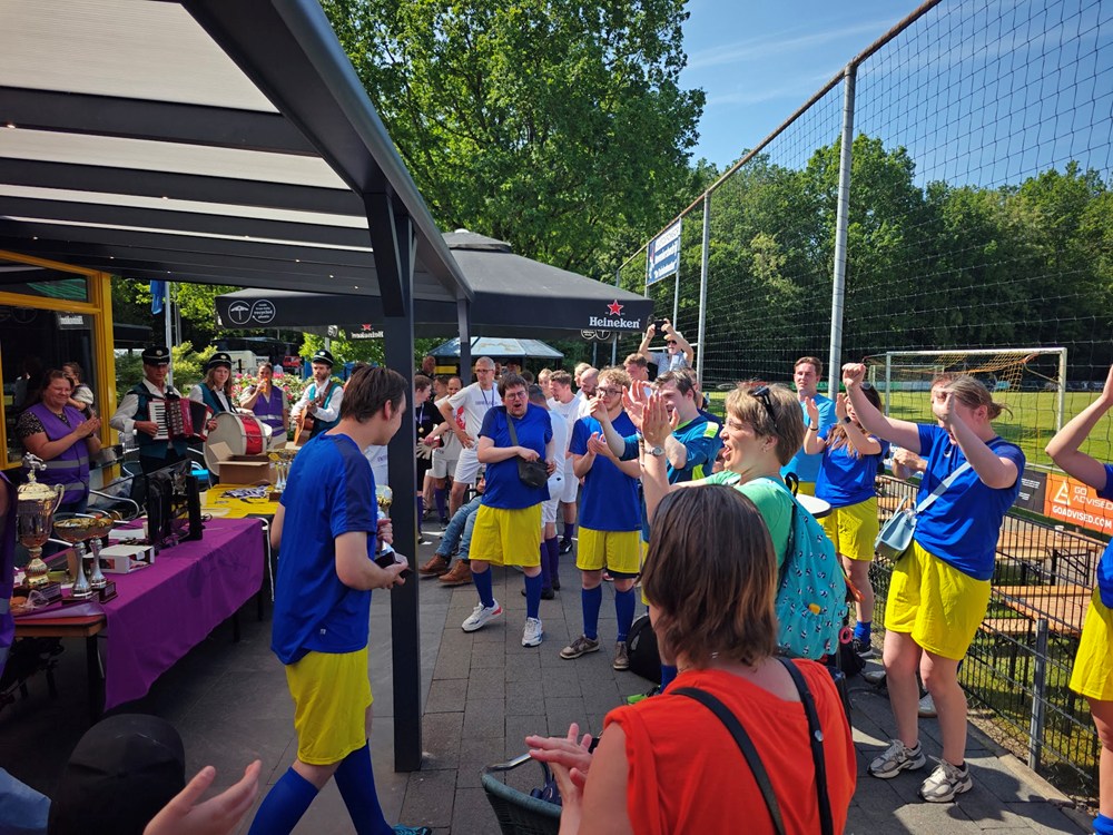 Foto: Stralende start voor JP van den Bent toernooi