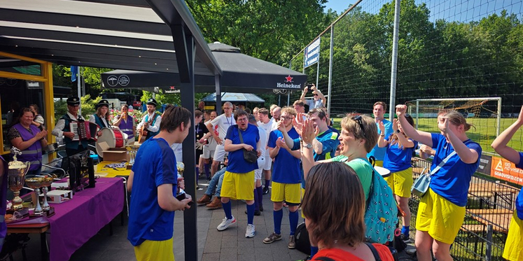 Foto: Stralende start voor JP van den Bent toernooi