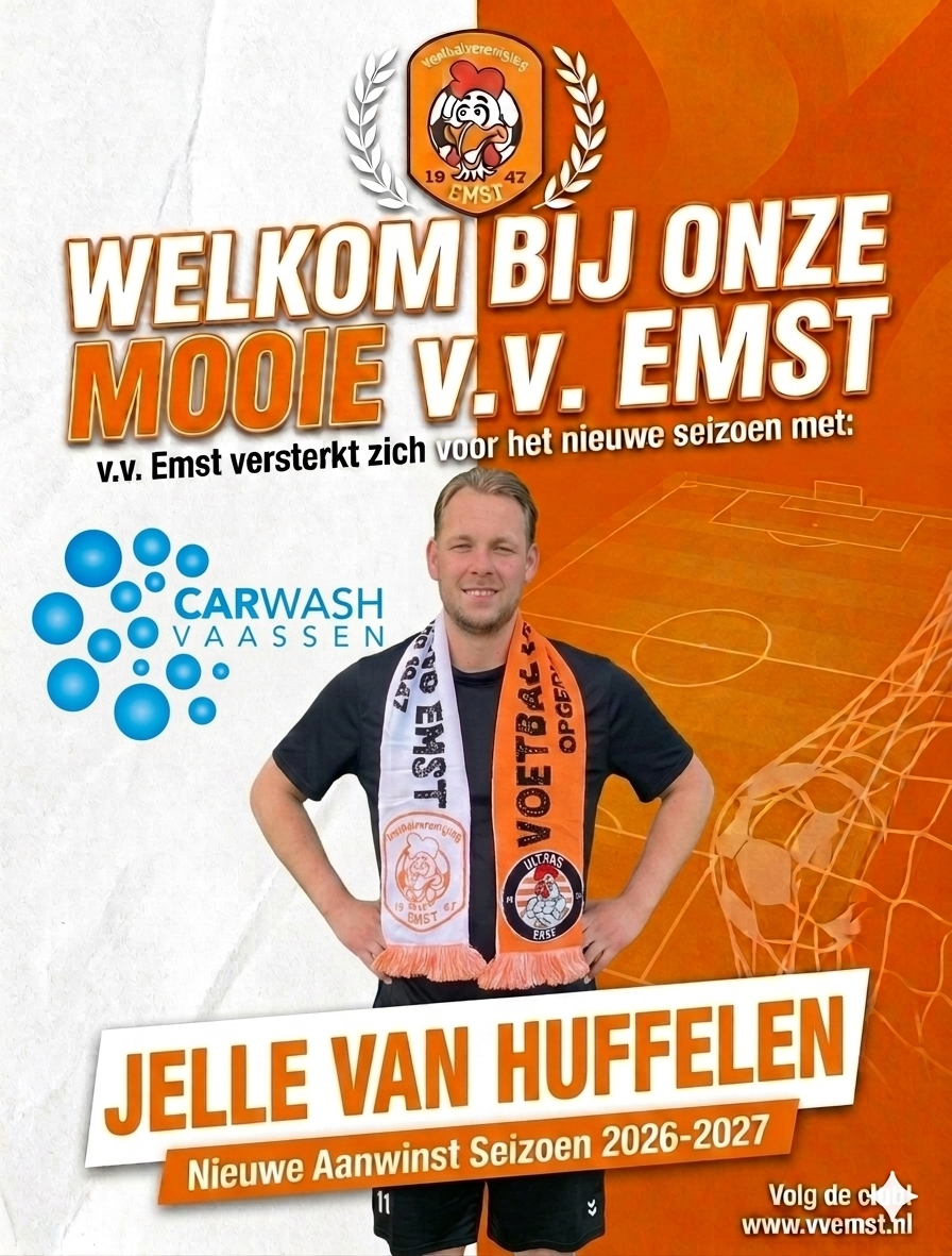 Foto: Keeper Jelle van Huffelen versterkt selectie v.v. Emst