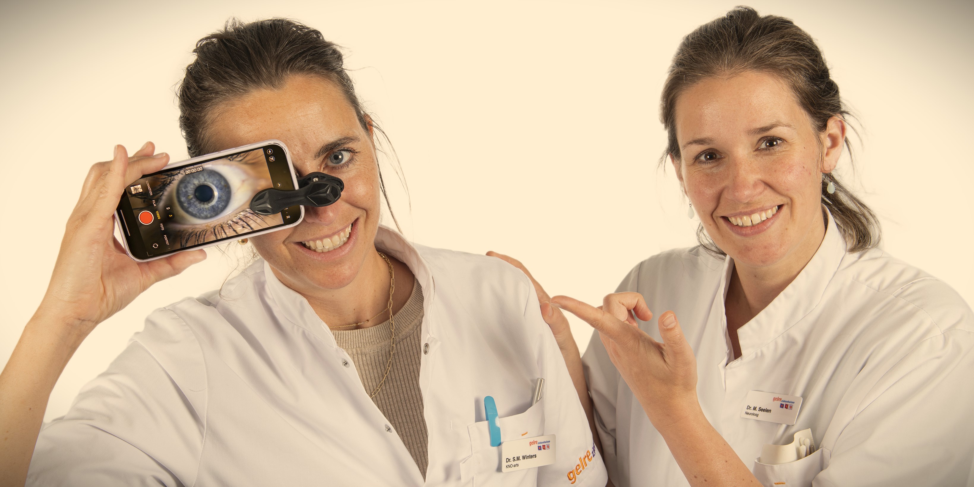 Foto: Nystagmocatcher voor betere diagnostiek draaiduizeligheid