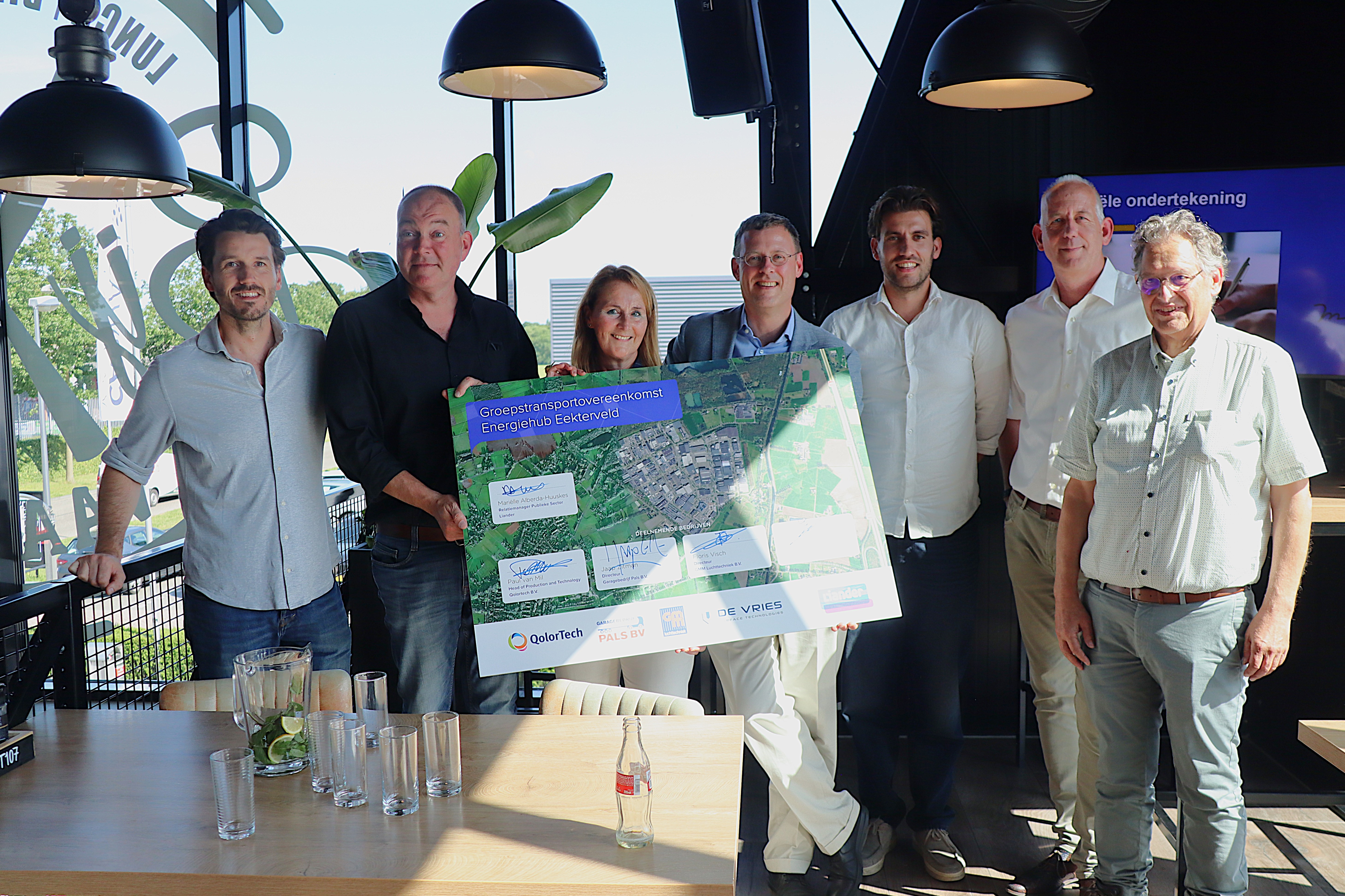 Foto: Energy hub bedrijventerrein Eekterveld officieel van start