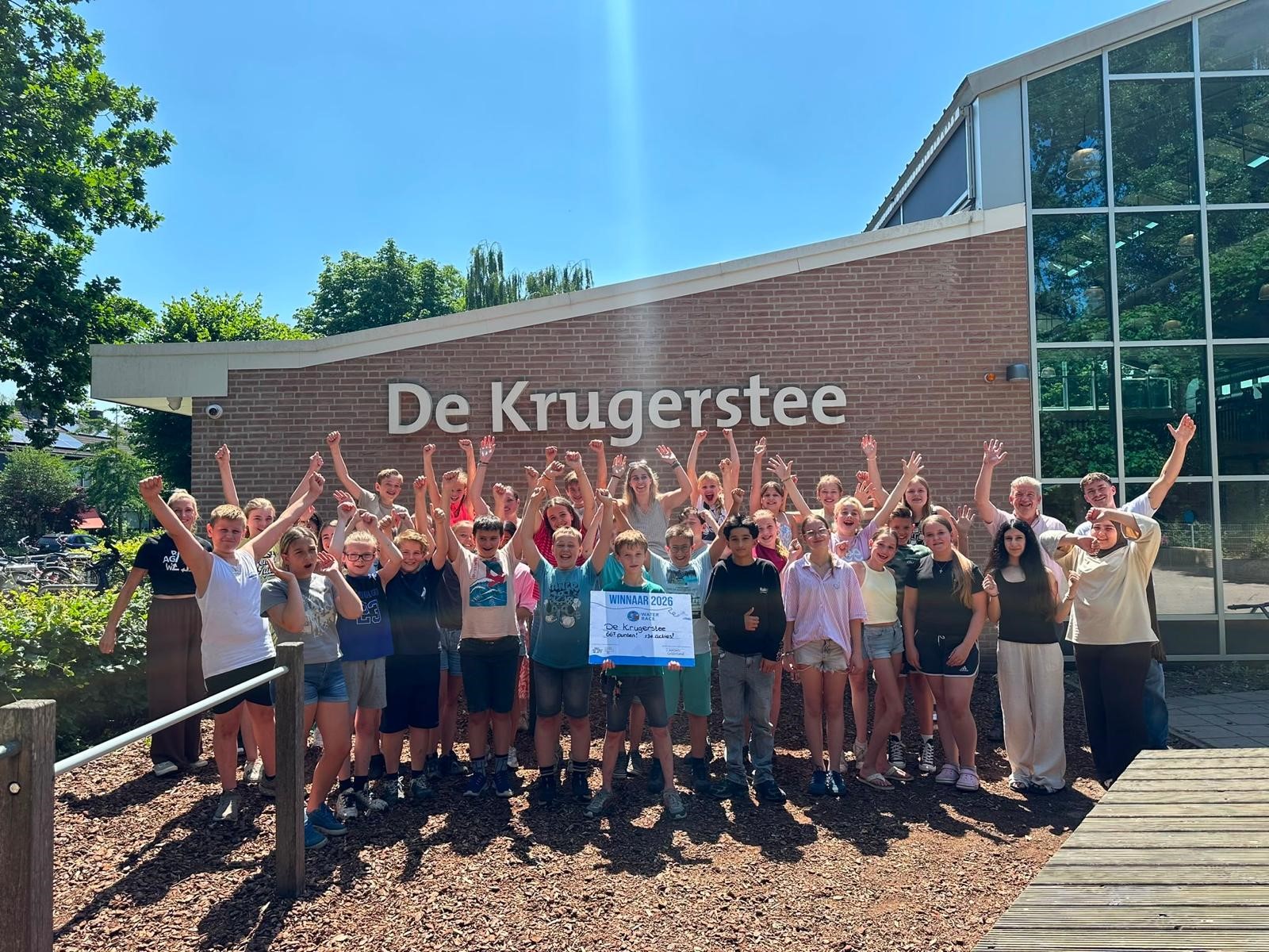 Foto: Succesvolle scholenstrijd voor schoner water