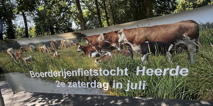 Foto: Nieuwe locaties bij 31e Boerderijenfietstocht Heerde