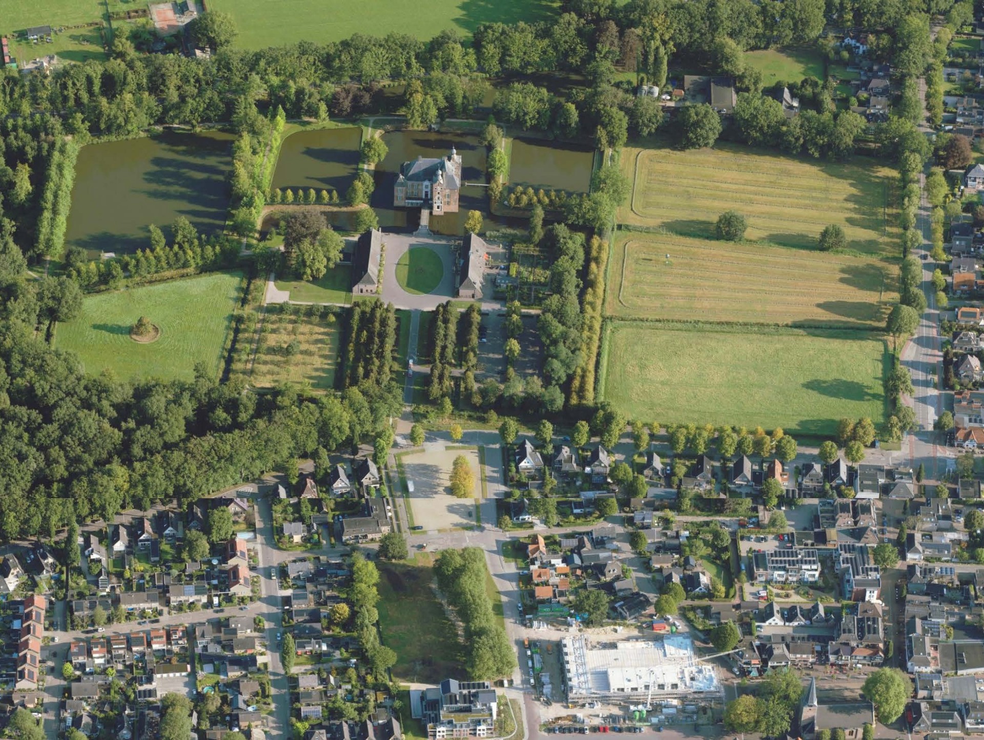 Foto: Uitnodigende ontmoetingsplek verbindt kasteel en centrum van Vaassen