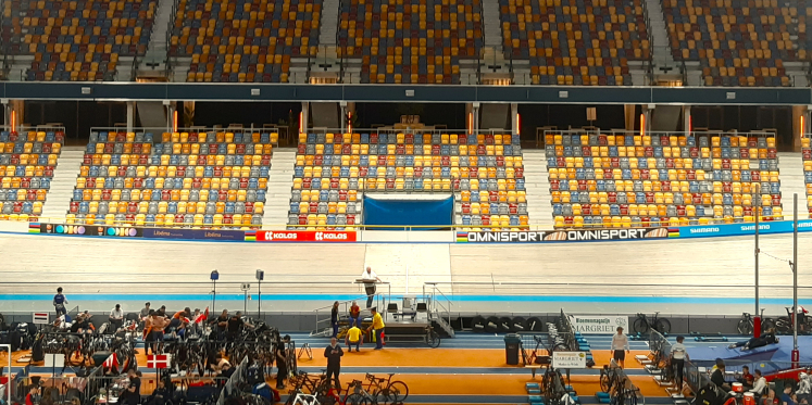 Foto: EK baanwielrennen in Omnisport Apeldoorn