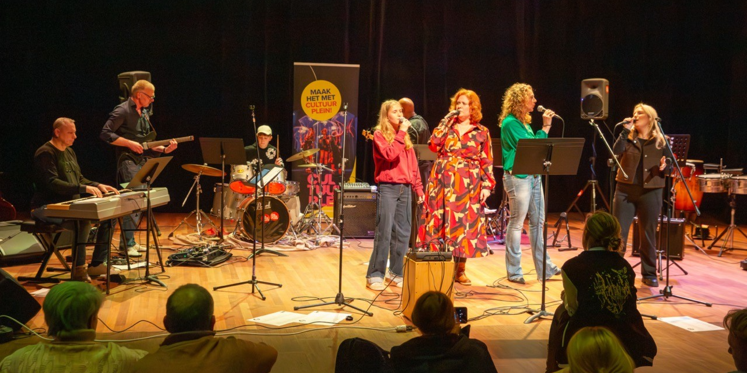 Foto: De Buurtband voor volwassenen in Heerde