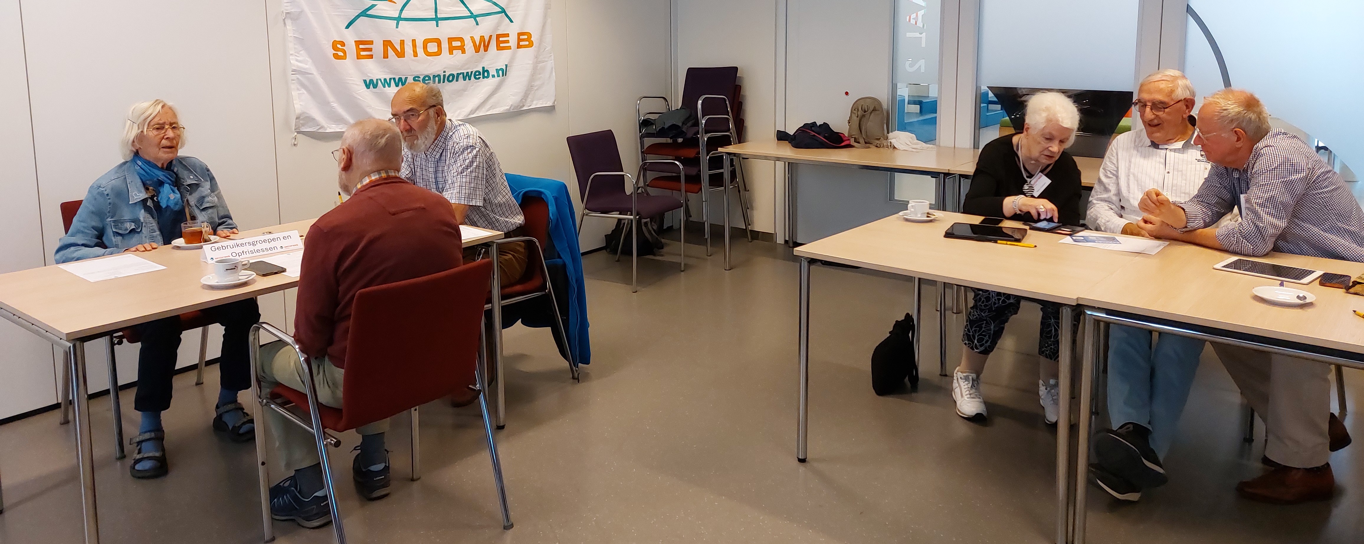 Foto: SeniorWeb Heerde klaar voor het nieuwe ‘schooljaar’