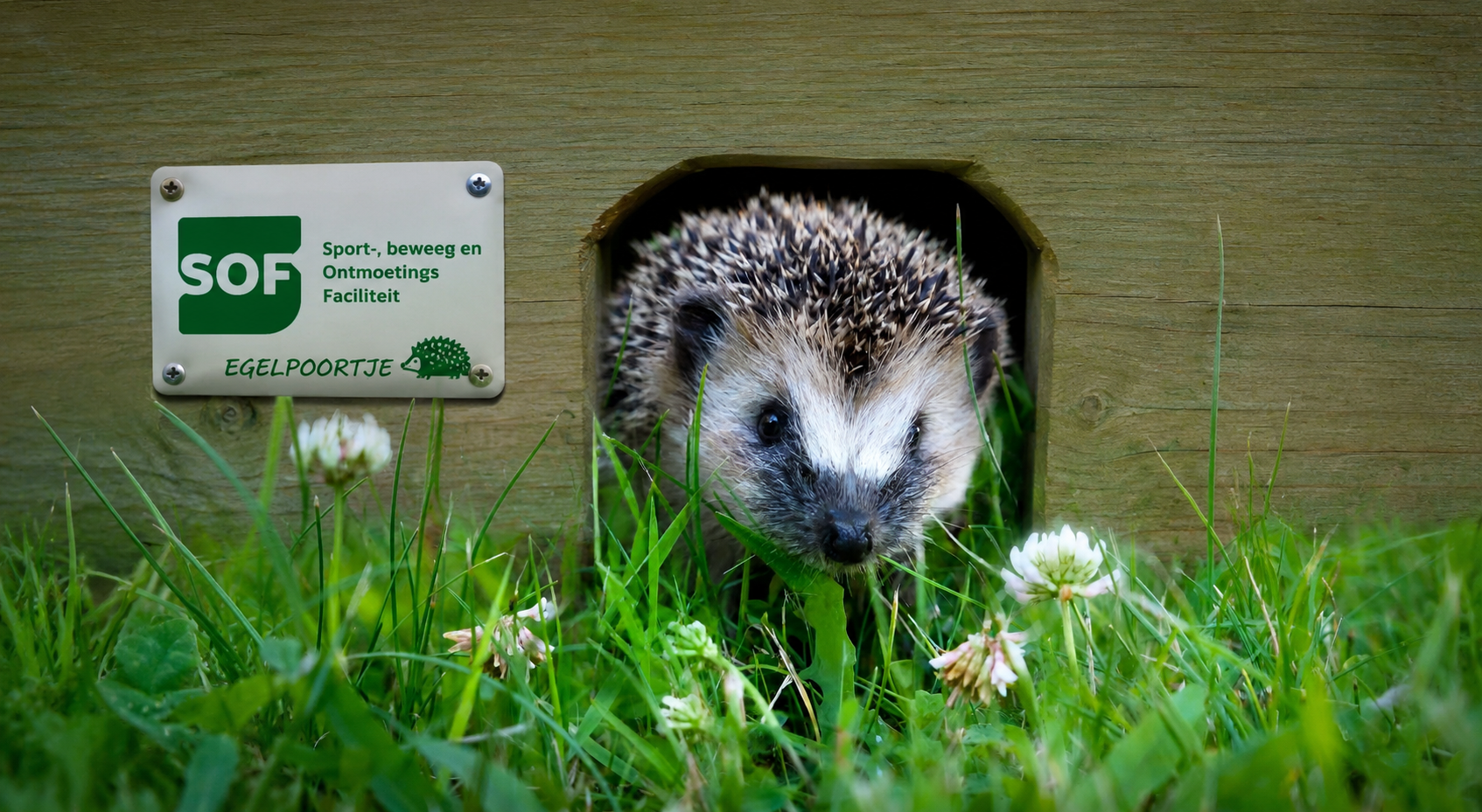 Foto: SOF gaat op pad voor de egel