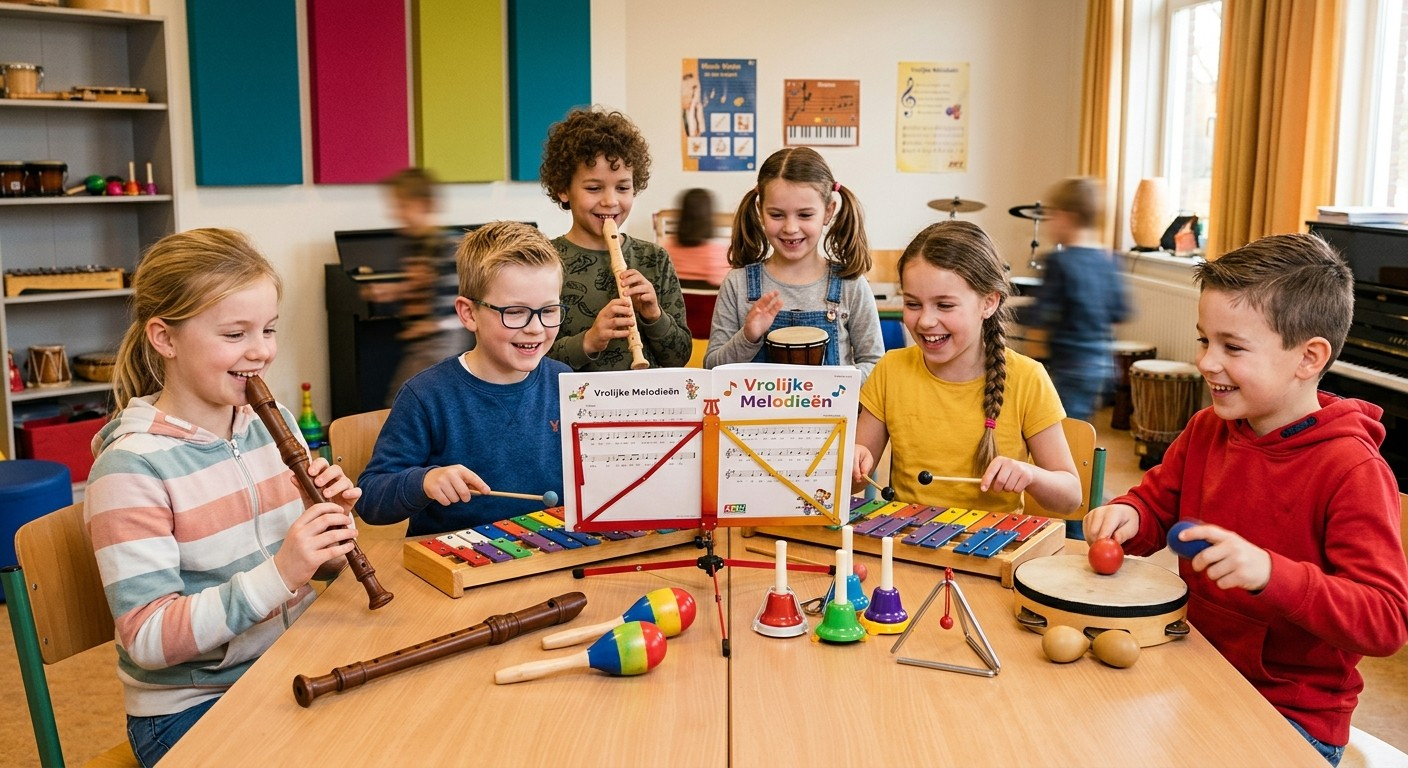 Foto: Nieuwe muzikale ontdekkingscursussen voor kinderen in Epe en Heerde
