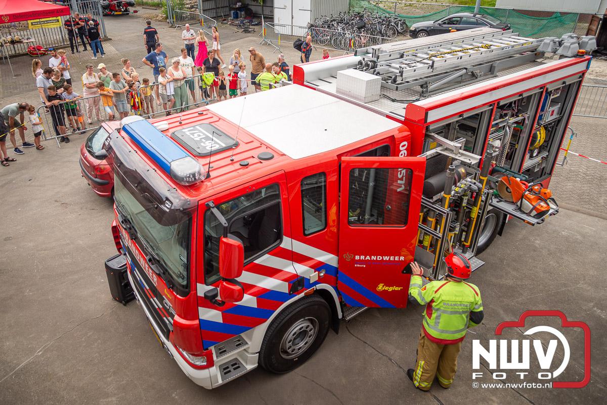 Foto: Ammonialek bij bedrijf in Barneveld