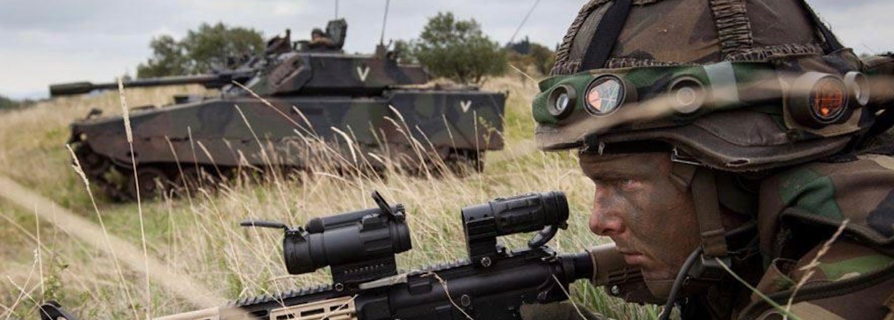 Foto: Dit merk je van de militaire oefening in Putten eind maart