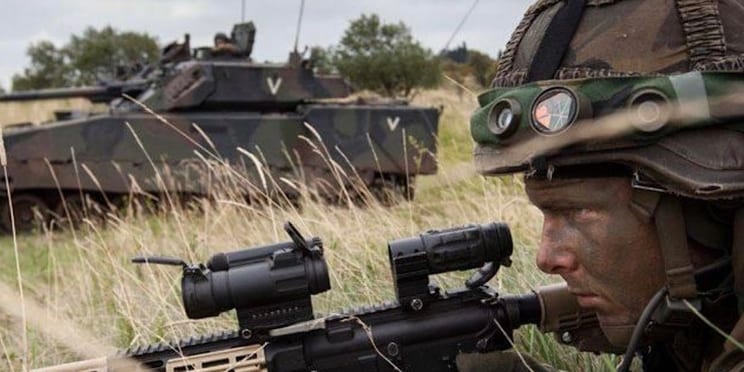 Foto: Dit merk je van de militaire oefening in Putten eind maart