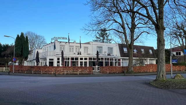 Foto: Minder bewaking bij opvang hotel Veldenbos in Nunspeet
