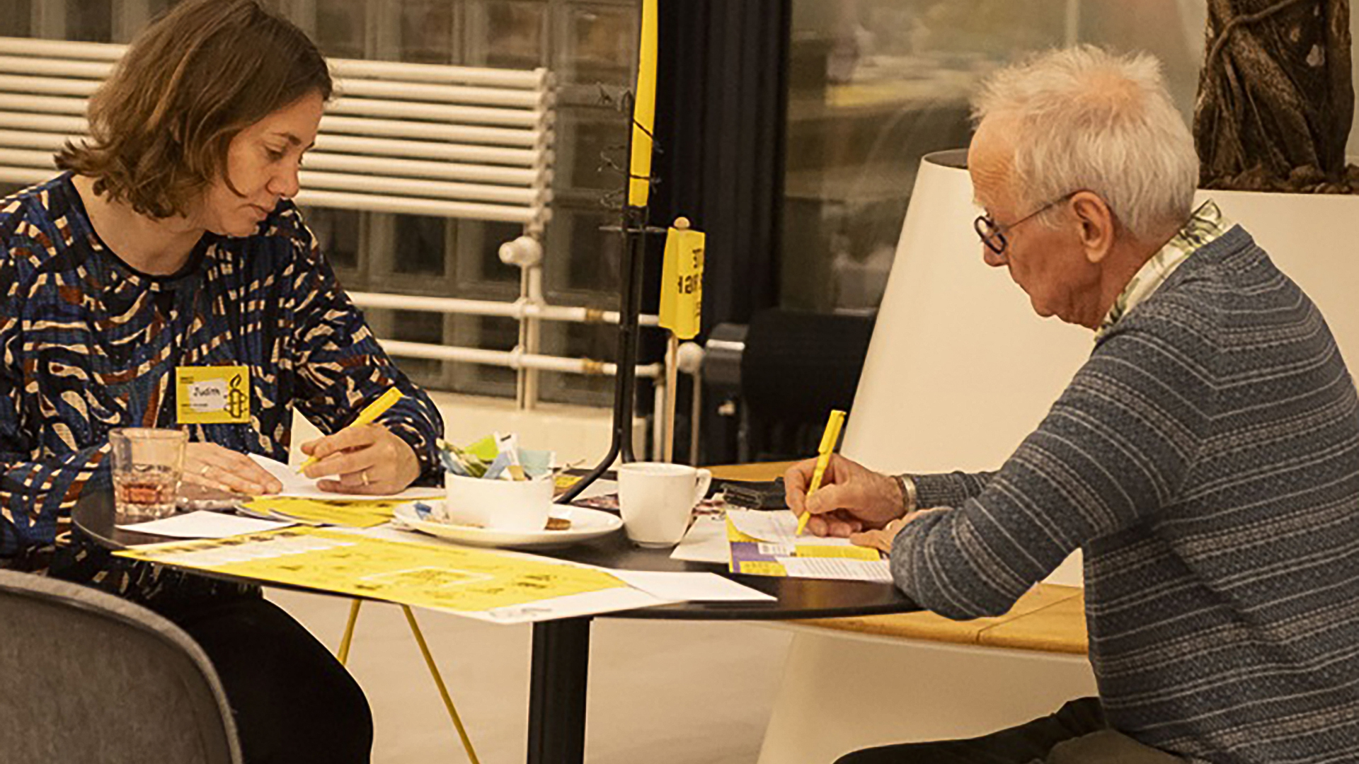 Foto: Schrijf mee voor rechtvaardige asielwetten met Amnesty in CODA