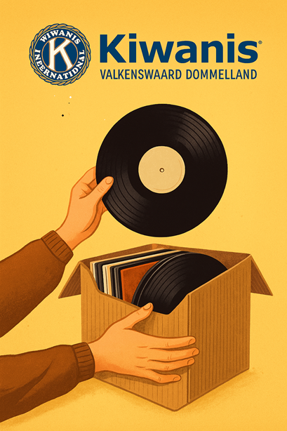 Foto: Kiwanis Valkenswaard Dommelland zoekt LP’s voor goed doel