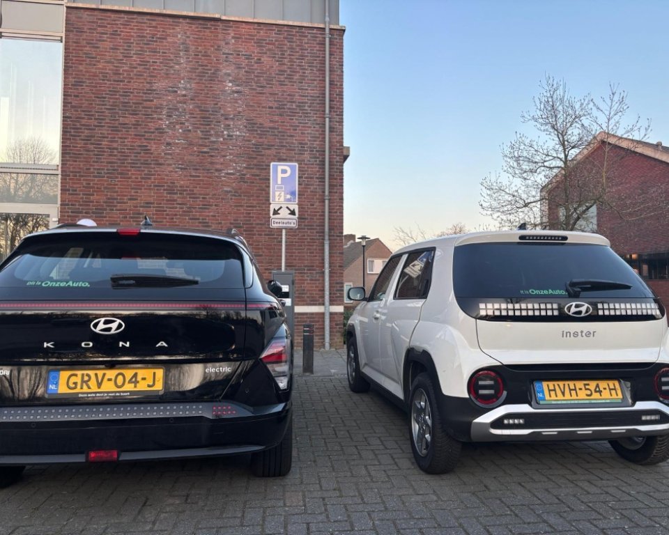 Foto: Vaste plek elektrische deelauto’s Heeze-Leende