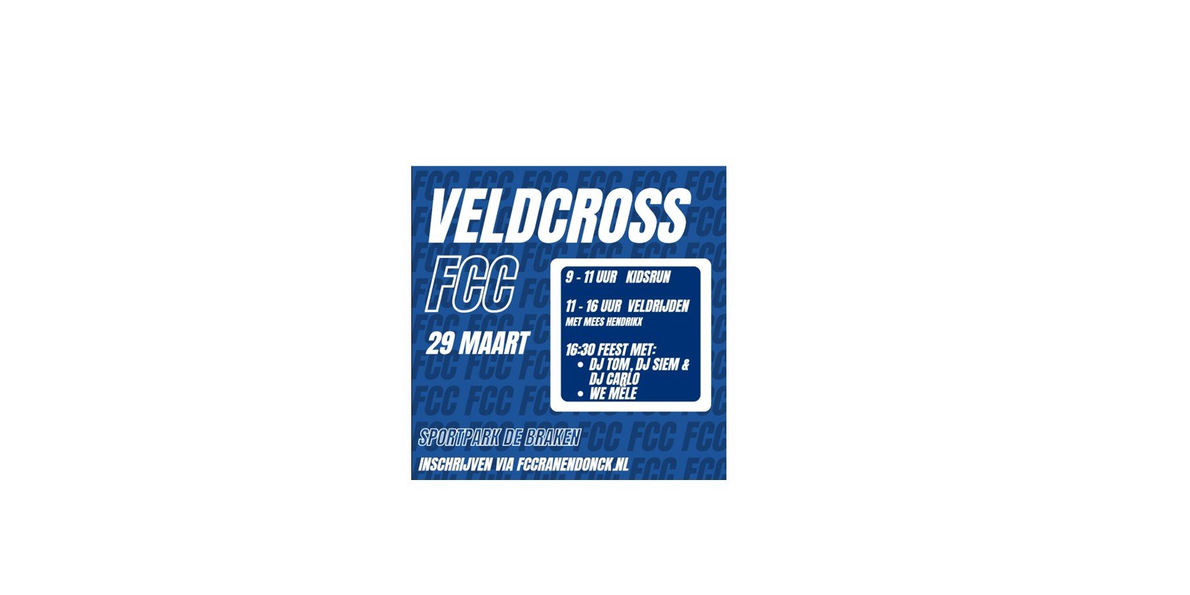 Nieuws van bij ons - 29 maart: Veldcross FC Cranendonck in Soerendonk