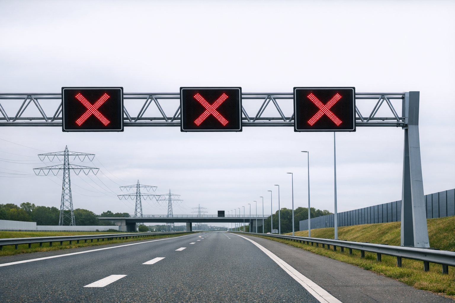 Foto: Randweg N2 tussen Veldhoven-Zuid en Waalre twee nachten dicht