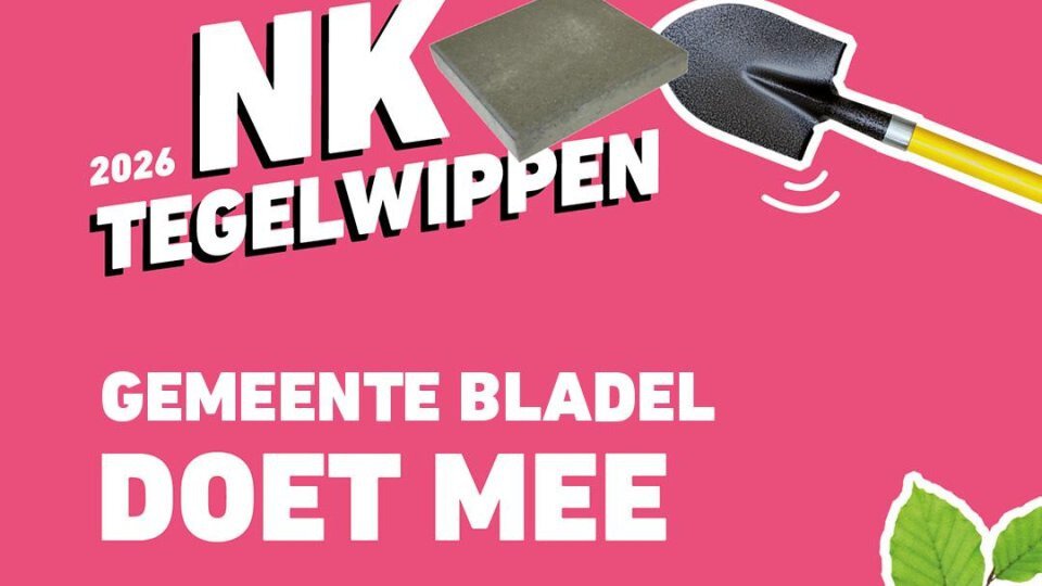 Foto: Gemeente Bladel roept inwoners weer op mee te doen met tegelwippen