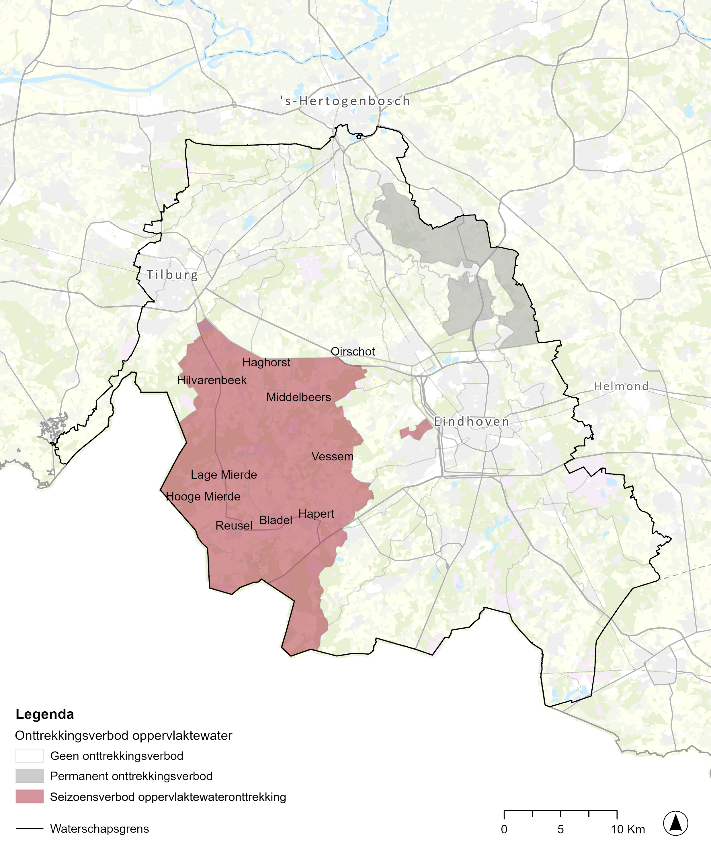 Foto: Vanaf 1 april mag er geen water gepompt worden uit stroomgebied de Beerze en Reusel