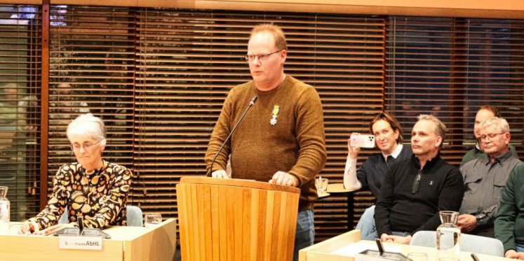 Foto: Koninklijke onderscheiding voor Dennis Keuten