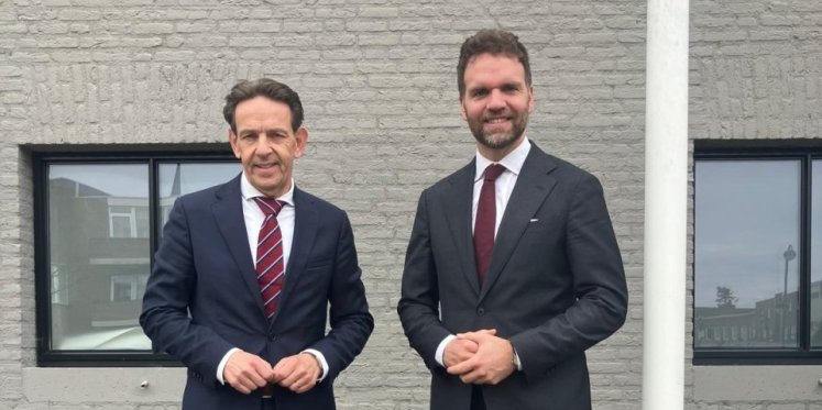 Foto: Bezoek staatssecretaris Boswijk aan Cranendonck