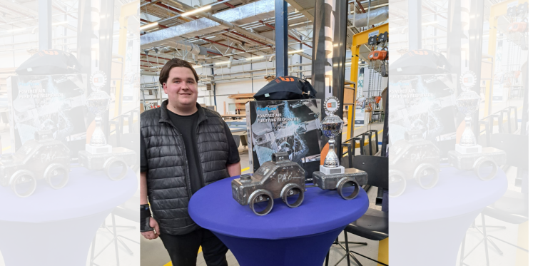 Foto: Lars Huijbregts uit Bladel Nederlands kampioen lassen