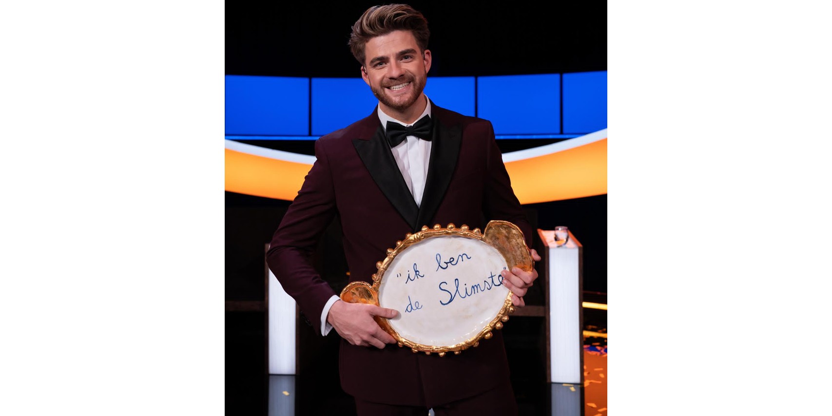 Foto: Frank van Leeuwen wint 27e editie van De Slimste Mens