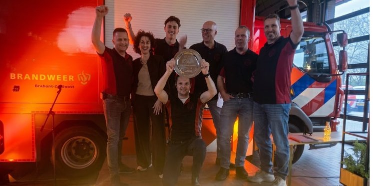 Foto: Maarheeze-2 pakt de winst bij provinciale Brandweervaardigheidstoets