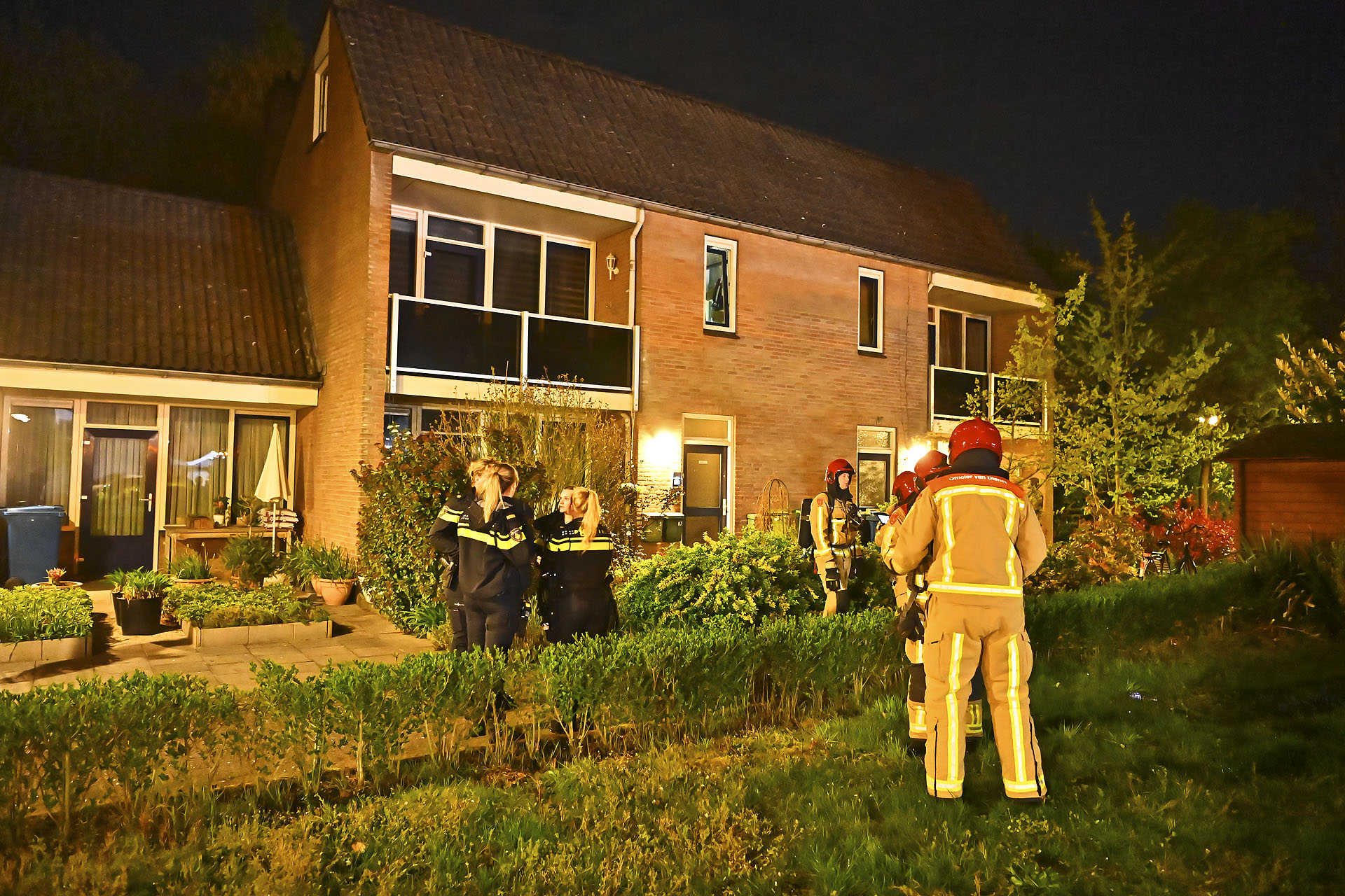 Foto: Dode bij woningbrand in Heeze