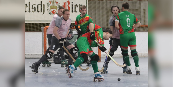 Foto: Internationale rolhockeyteams uit acht verschillende landen strijken neer in Valkenswaard