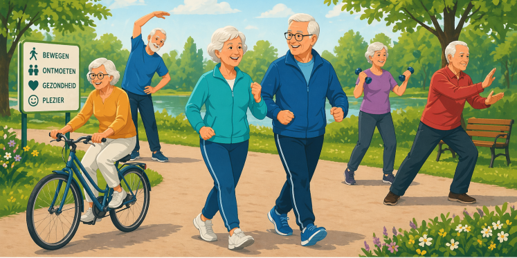 Foto: Gemeente Bergeijk neemt deel aan Nationale Beweegweek voor ouderen