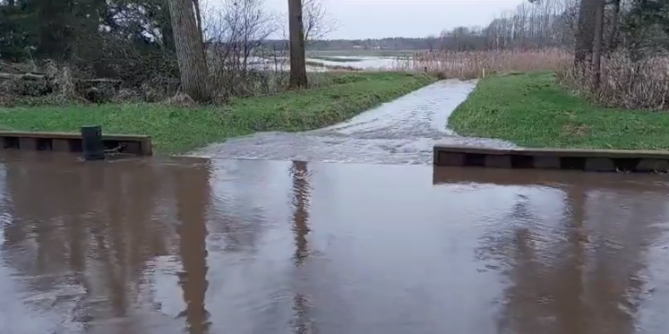 Foto: Boer Maarheeze wint rechtszaak over mislukte oogst: waterschap had schuif moeten dichtdraaien