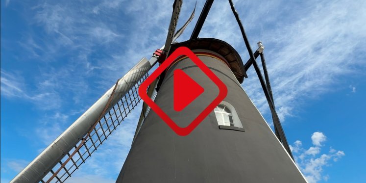 Foto: Molen Sint Victor in Heeze opent deuren tijdens Nationale Molendag