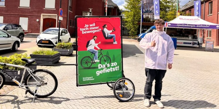 Foto: Gemeente Heeze-Leende doet mee aan campagne 'Da's zo gefietst'
