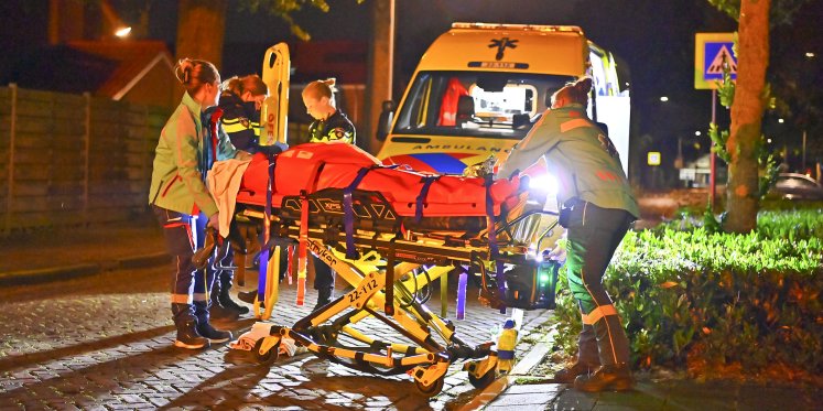 Foto: Auto doorgereden na ongeluk op de Haagstraat in Valkenswaard