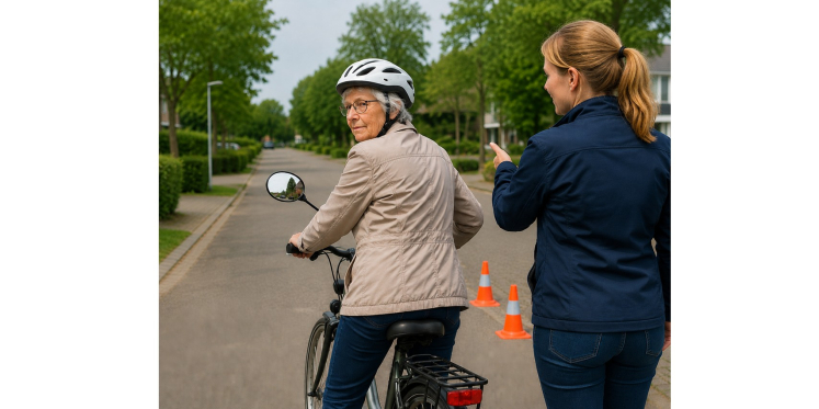 Foto: 26 mei: VVN organiseert opfriscursus fietsen in Budel