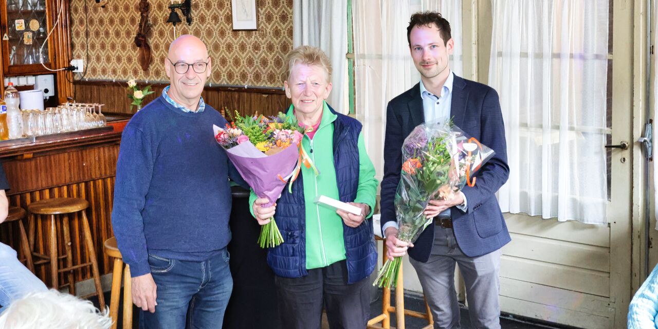 Foto: Gemeentelijke vrijwilligerspenning voor Astrid Peeters